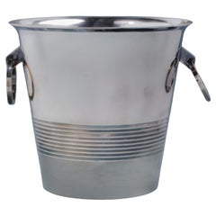 Silver-plated champagne bucket, Saint-Médard