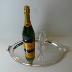 Silver Plated Cocktail / Drinks Tray by Mappin & Webb C.1900