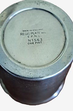 Versilberter Cocktailshaker e.p.n.s/Regis-Teller n1563, versilbert