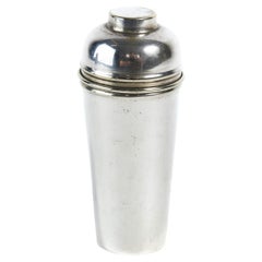 Silver Plated Cocktail stick holder in the form of a Cocktail Shaker