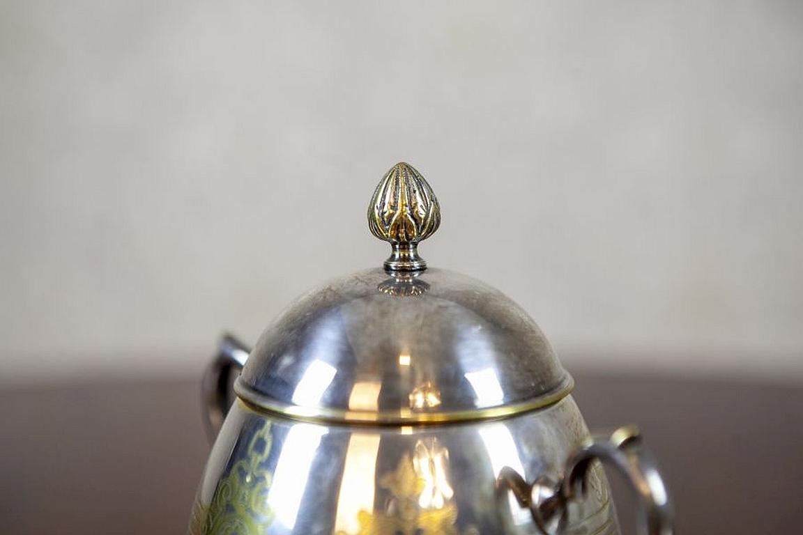 Set da caffè/tè placcato in argento degli anni '30 in vendita 9