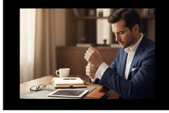 Gemelos chapados en plata con incrustaciones de ónice Estilo Bvlgari Elegancia