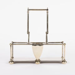 Silver Plated Decanter and Bottle Holder