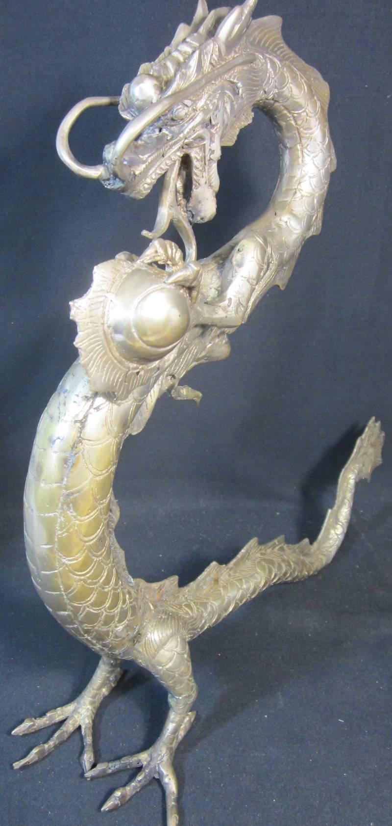 Silver Plated Dragon In Excellent Condition In Paradise Point, Queensland