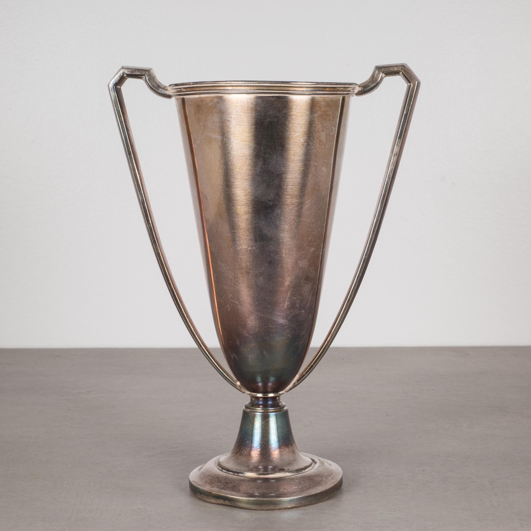 American Silver Plated First Place Loving Cup Shooting Trophy, 1929