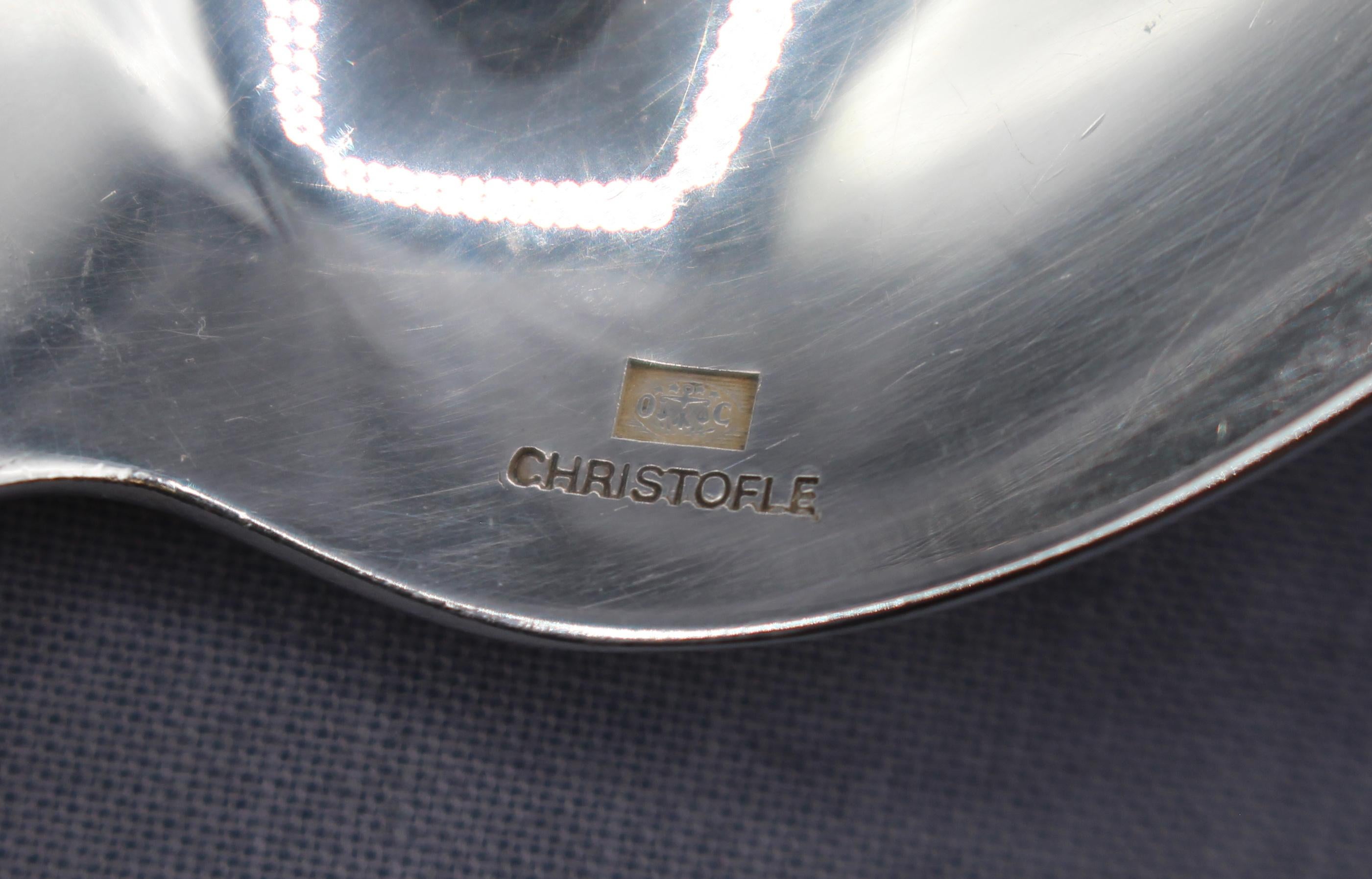 Cubiertos plateados Servicio para 4 de Christofle Malmaison en venta 5