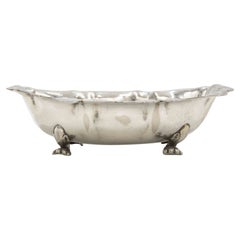 Silver Plated Fruit Basket by Bora Italy, Mid-20th Century