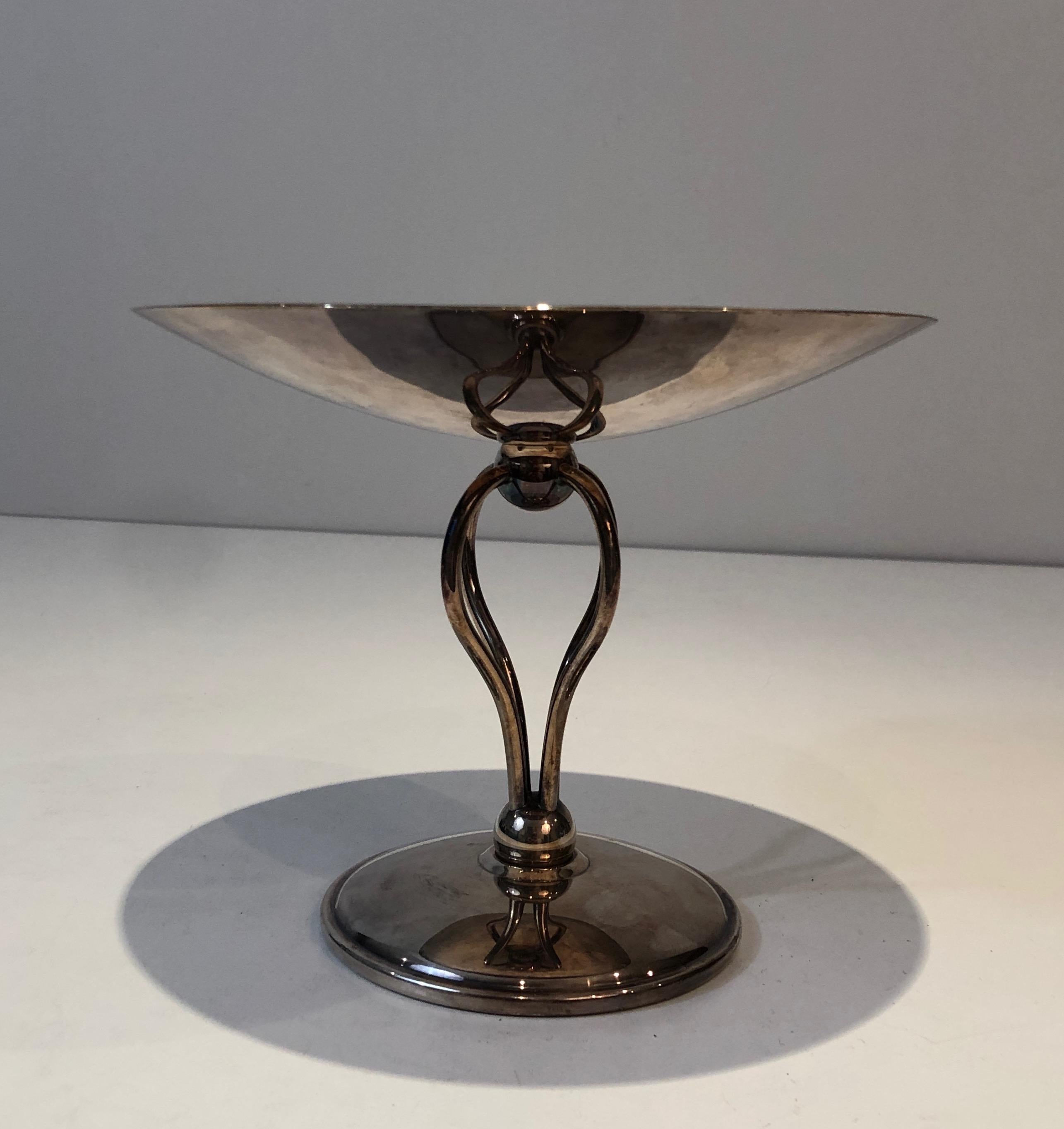 Silver Plated Fruits Bowl, French, circa 1930 4