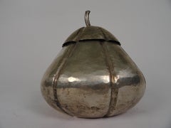 Silver Plated Gourd Box