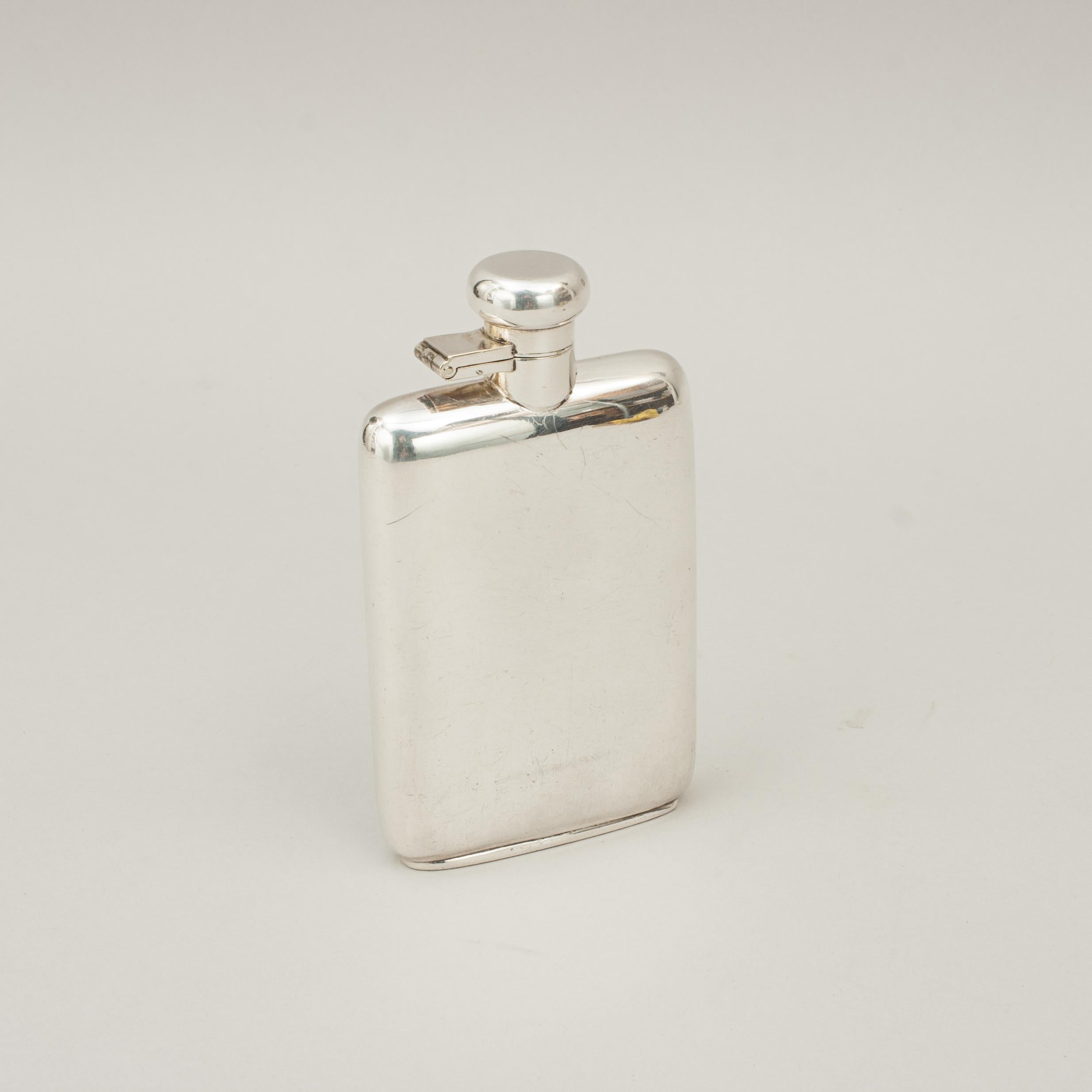 Silver Plated Hip Flask, William Hutton & Sons 2