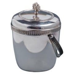 Silver-plated ice bucket, 1950s