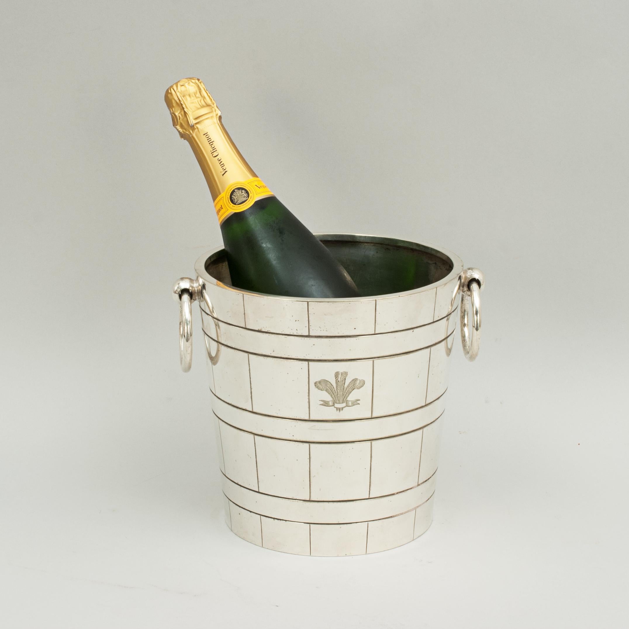 Silver Plated Ice Bucket by Turner of London 2