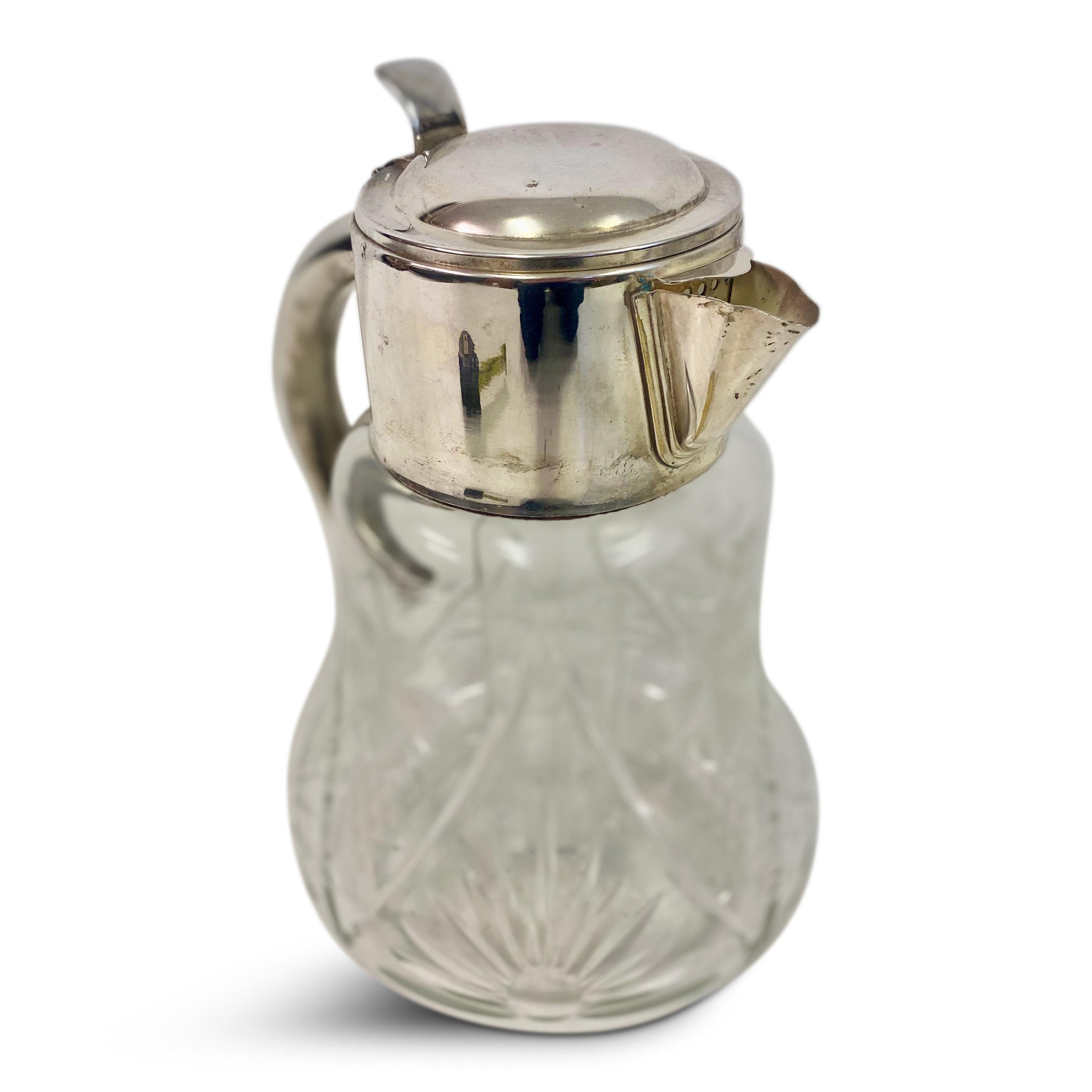 20th Century Silver Plated Lemonade Jug by Christofle For Sale