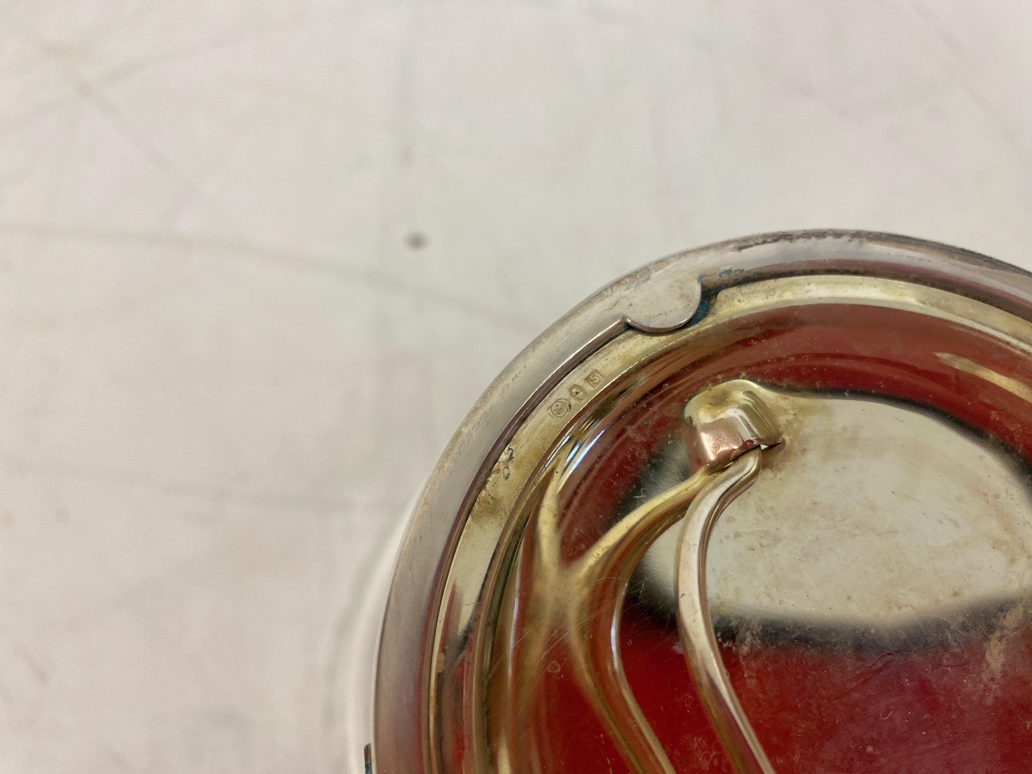 Jarra de limonada bañada en plata de Christofle en venta 4