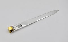 Silver Plated Letter Opener by Richard Meier for Swid Powell