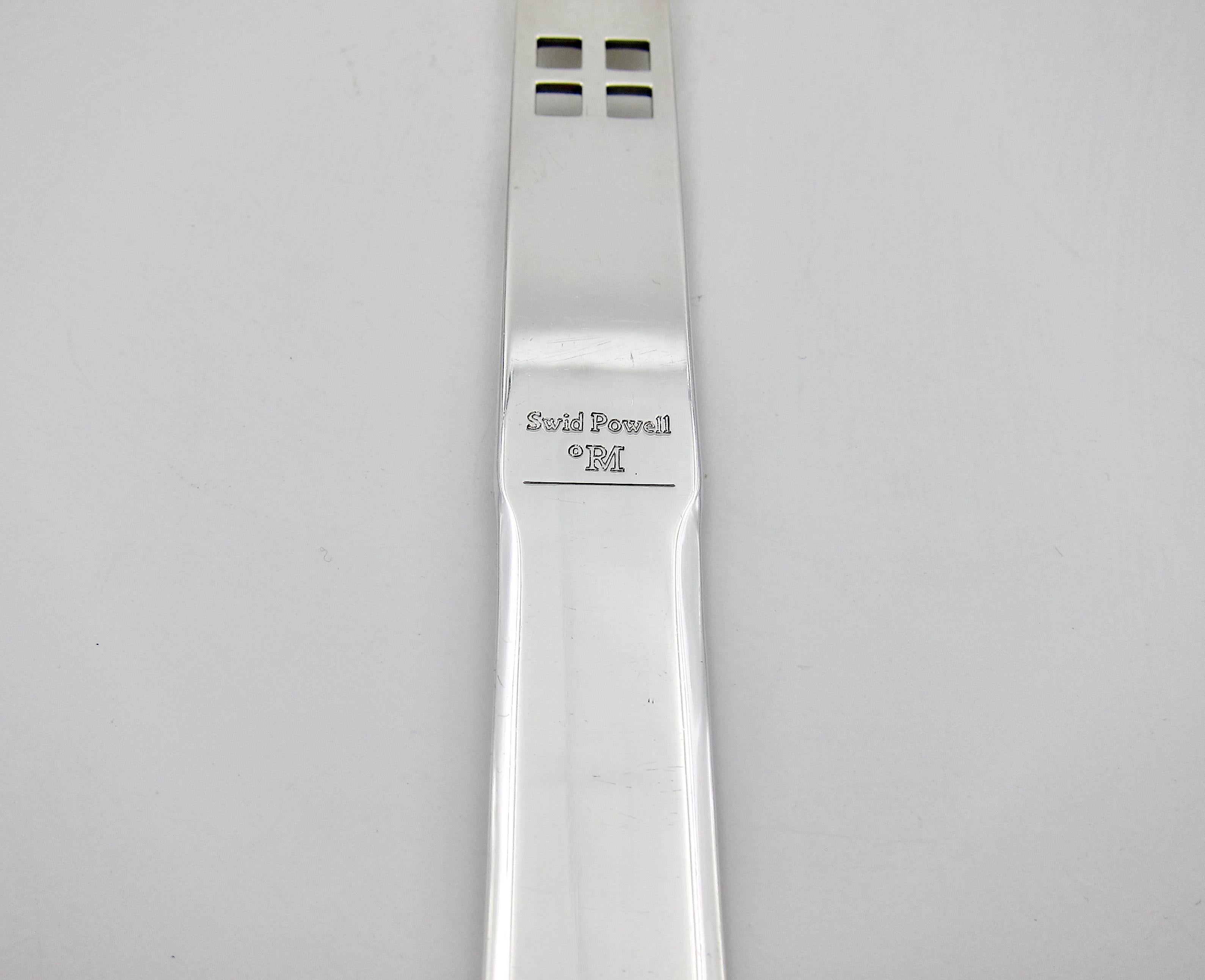 20th Century Silver Plated Letter Opener by Richard Meier for Swid Powell