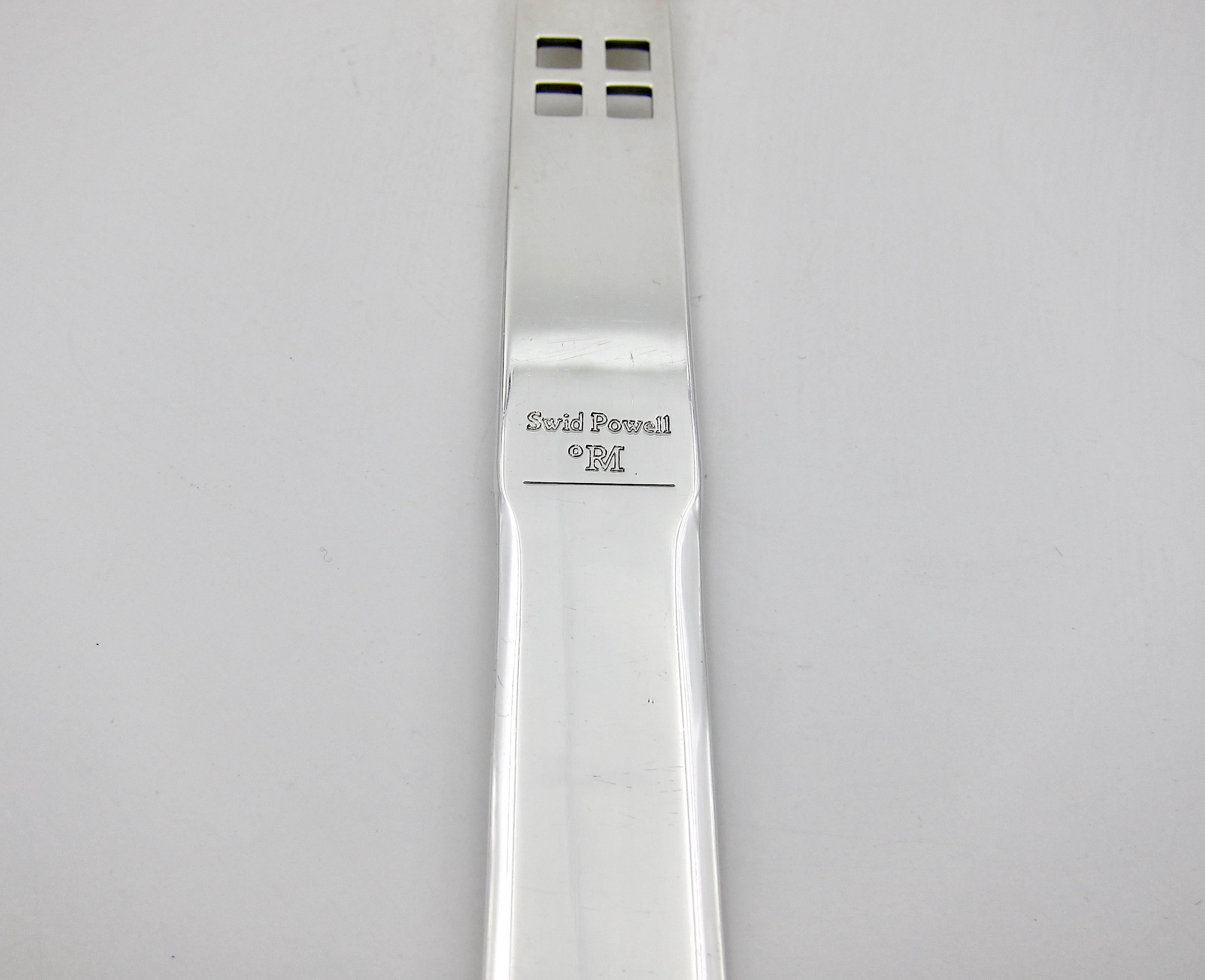 20th Century Silver Plated Letter Opener by Richard Meier for Swid Powell