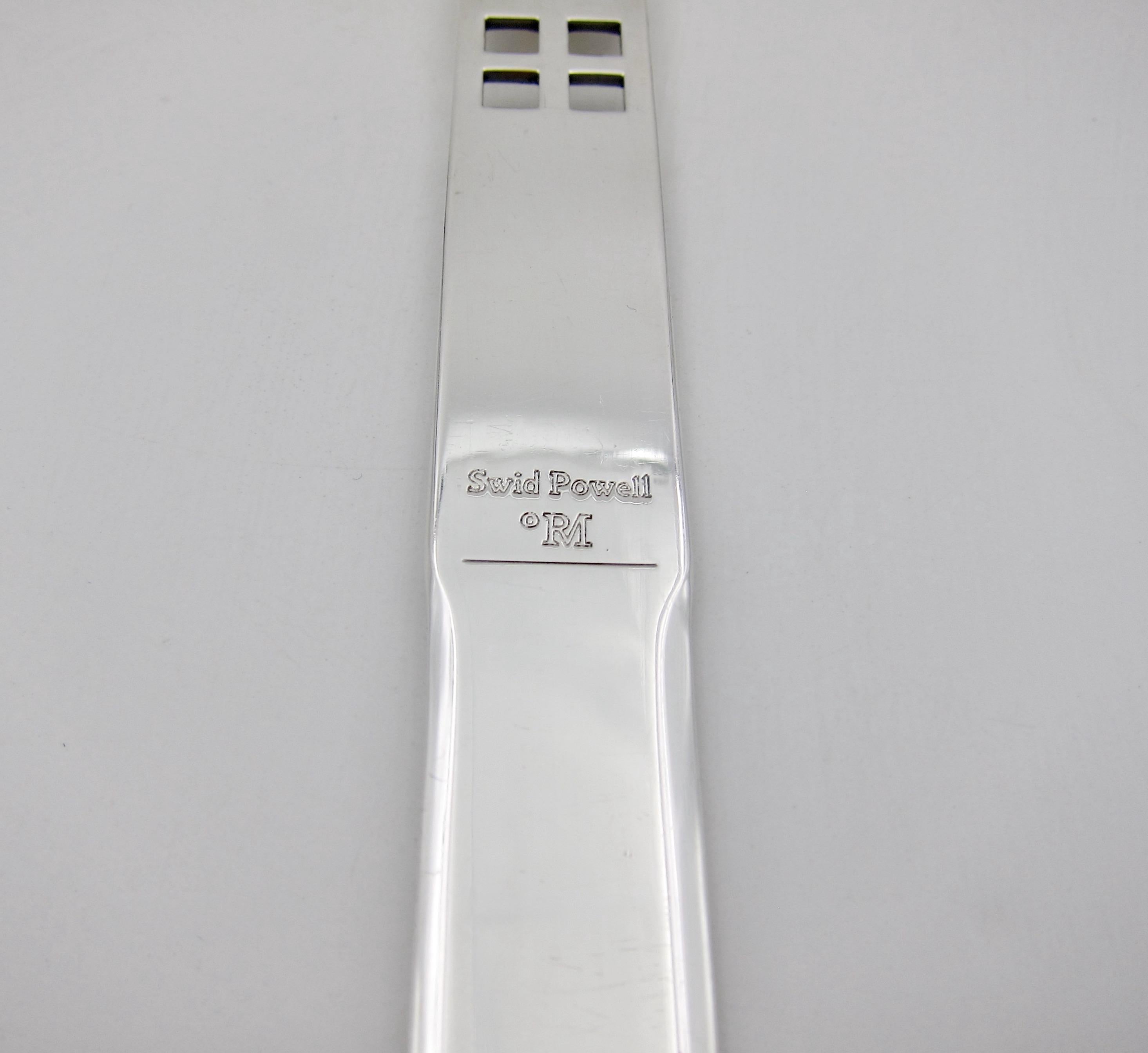 Silver Plated Letter Opener by Richard Meier for Swid Powell 1