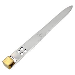 Silver Plated Letter Opener by Richard Meier for Swid Powell