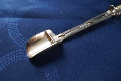 Silver Plated Mechanical Stilton Cheese Scoop made by Brad Food