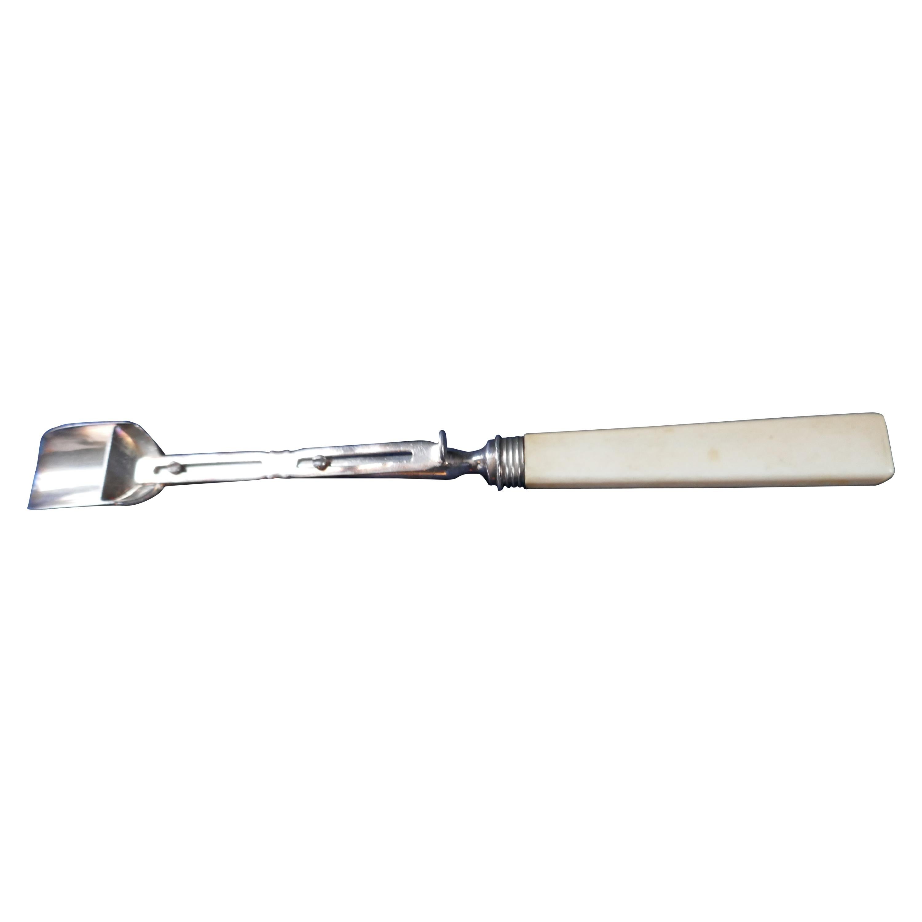 Silver Plated Mechanical Stilton Cheese Scoop made by Brad Food