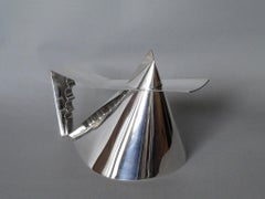 Verseuse / Théière en métal argenté " Minuit Quinze " par Alain Meyer pour Christofle