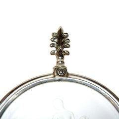 Silver Plated Neoclassic Sconces