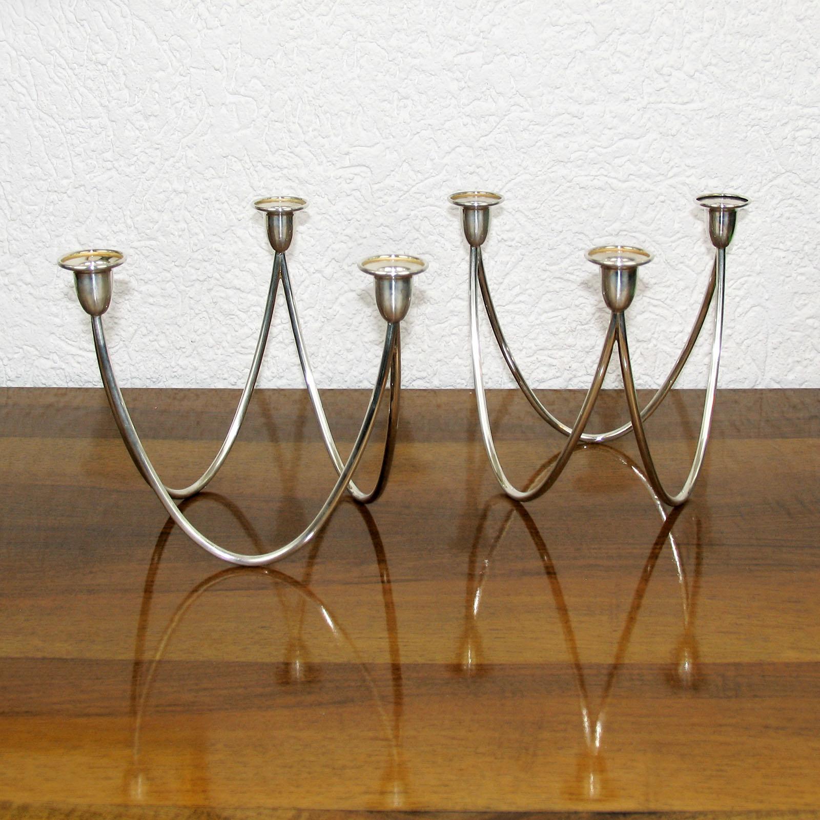 how to clean silver plated candlesticks