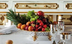 Silver Plated Pierced Centrepiece, Made in Italy