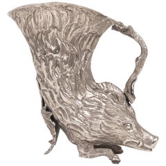 Silver Plated Rhyton by Gabriella Crespi for Christian Dior