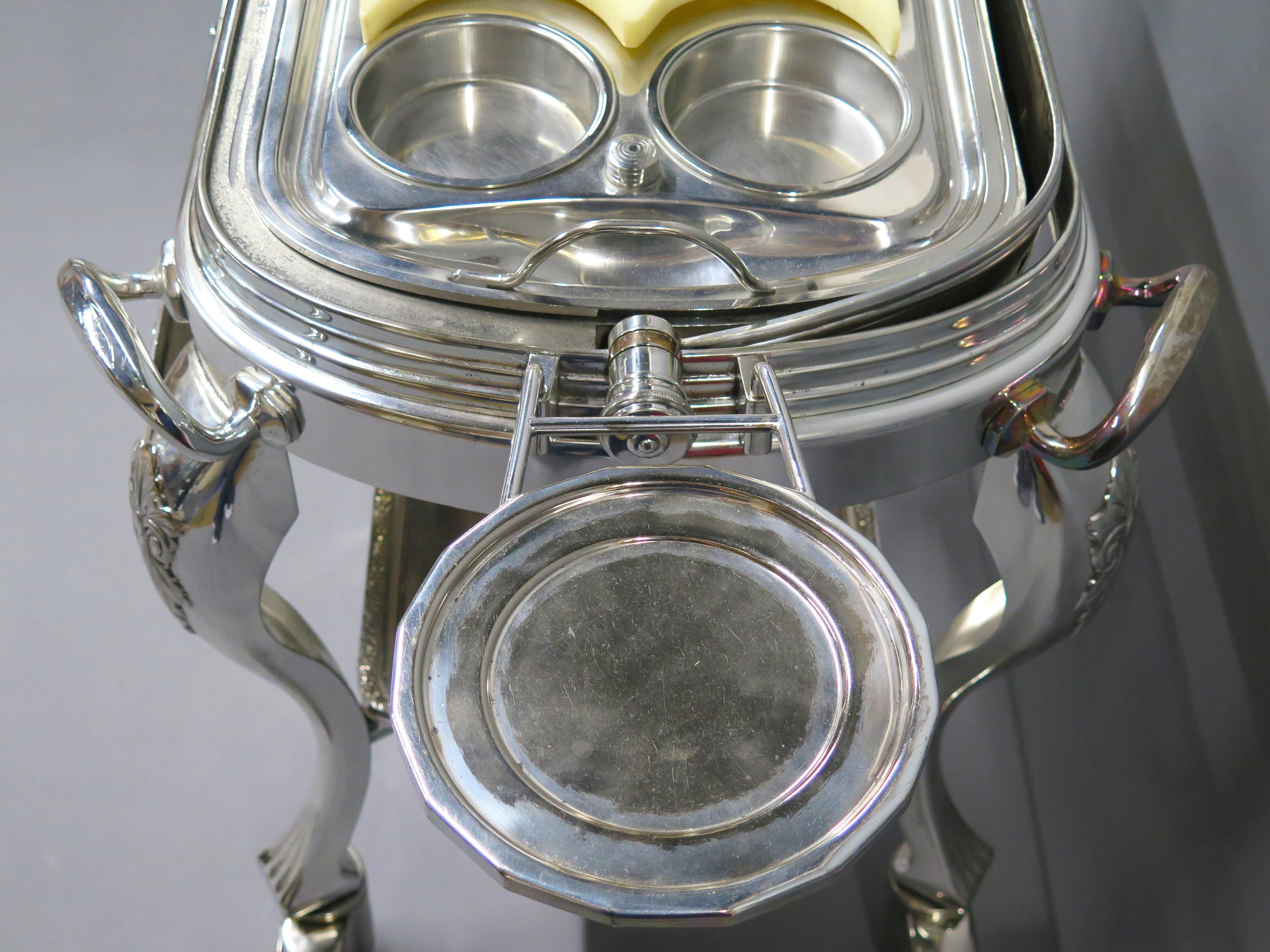 Silver Plate Silver-plated Roast Beef Trolley