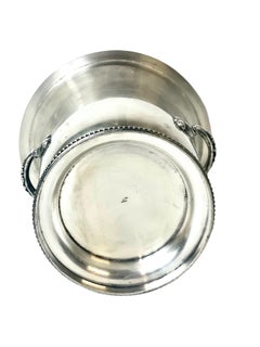 Silver-Plated Saint Médard Champagne Bucket