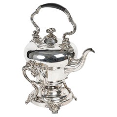 Samovar placcato in argento, XIX secolo, periodo Napoleone III.