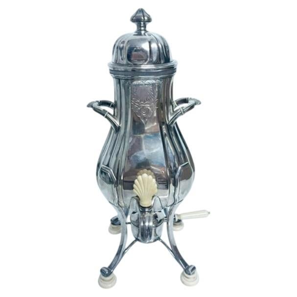 Silver-plated Samovar