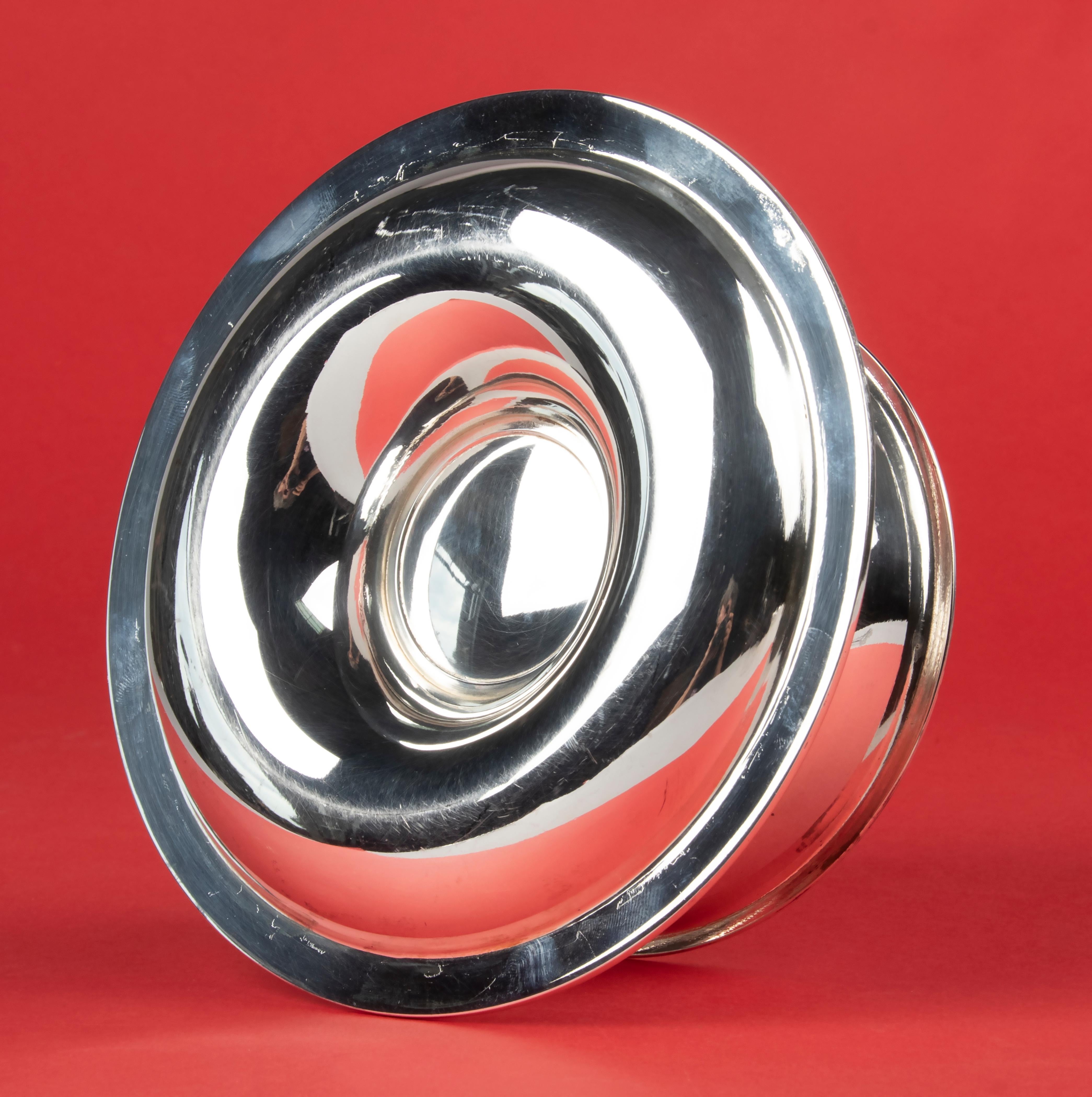 Salsera plateada de Christofle Modelo Malmaison en venta 5