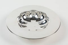 Silver-Plated Scalloped Nut Dish by Michael Graves for Swid Powell