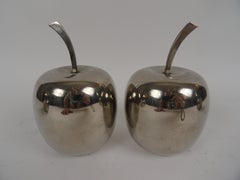 Silver Plated Sculpture Fruit Collection