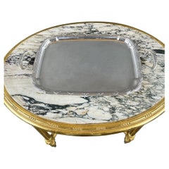 Silver-plated Serving Tray, 20th Century