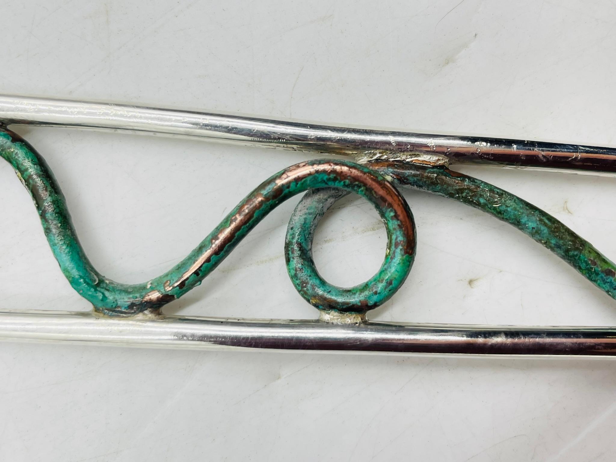 Utensili da portata placcati in argento di Emilia Castillo, Messico, anni '80 in vendita 2