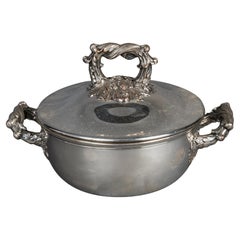 Soupière en argent, 19e siècle, période Napoléon III.