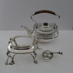 Silver Plated Spirit Kettle on Stand - Mappin & Webb