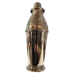 Silver-Plated Stepped Up at Deco Cockatail Shaker