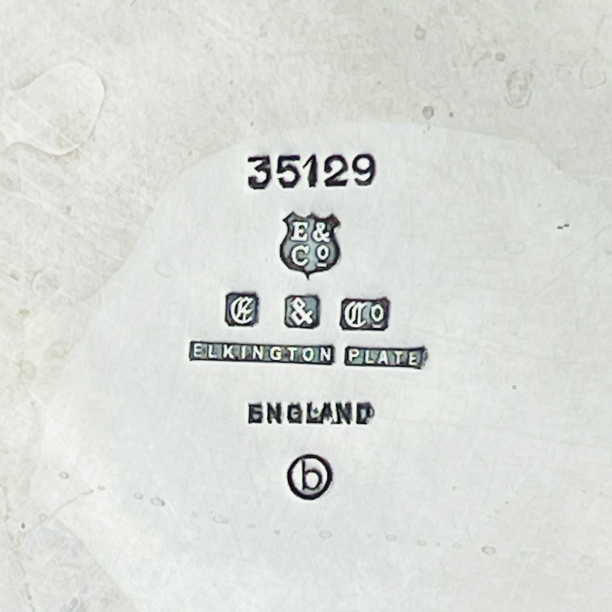 20th Century Silver plated tankard by Elkington & Co, England for Trust Houses, England, 1962 For Sale