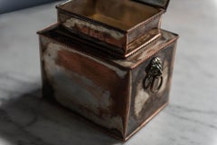 Silver Plated Tea Caddy, 19th Century