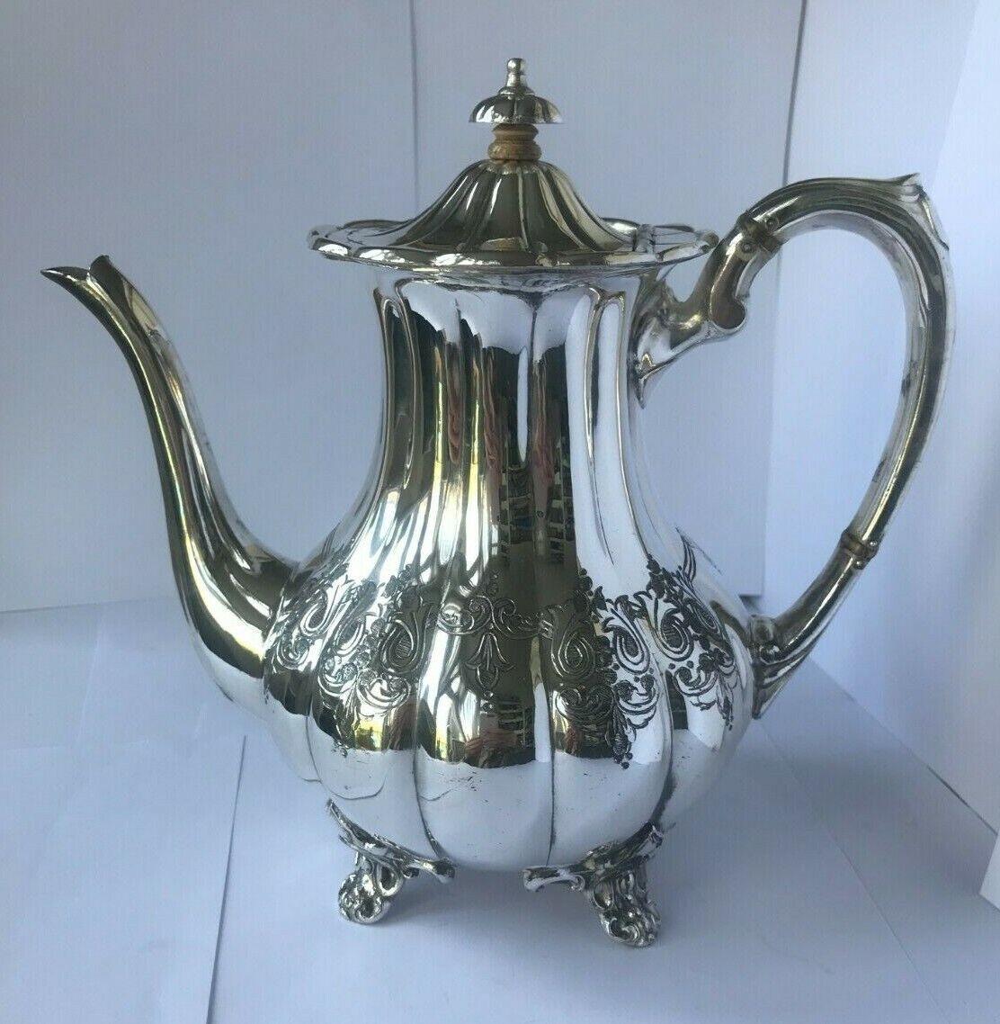 Silver Plated Tea/Coffee Set Made by Cooper Brothers & Sons Ltd For Sale 1