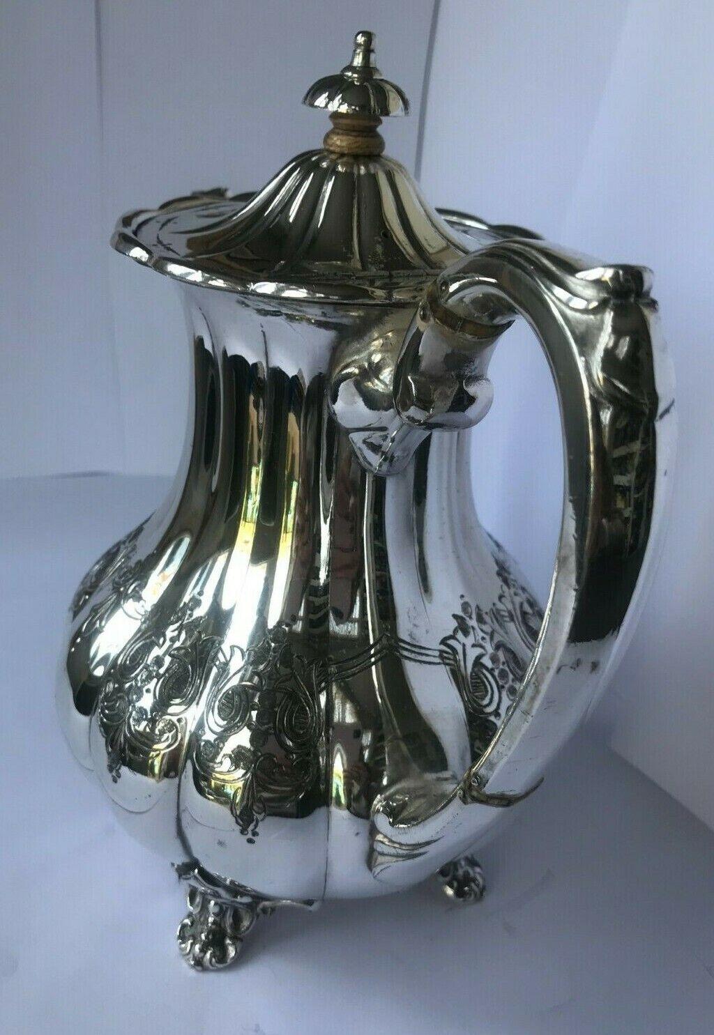 Silver Plated Tea/Coffee Set Made by Cooper Brothers & Sons Ltd For Sale 2