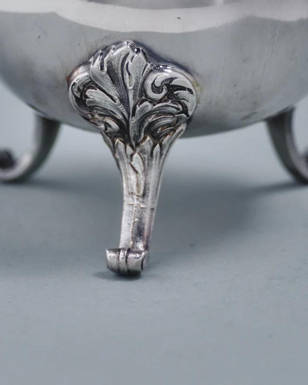 Versilberte Teekanne von Christofle (Versilberung) im Angebot