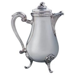 Antique Silver-Plated Teapot by Christofle
