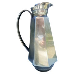 Silver-plated thermos attributed to Calderoni Krupp Ponti