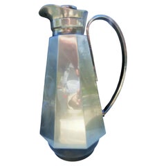 Silver-plated thermos attributed to Calderoni Krupp Ponti